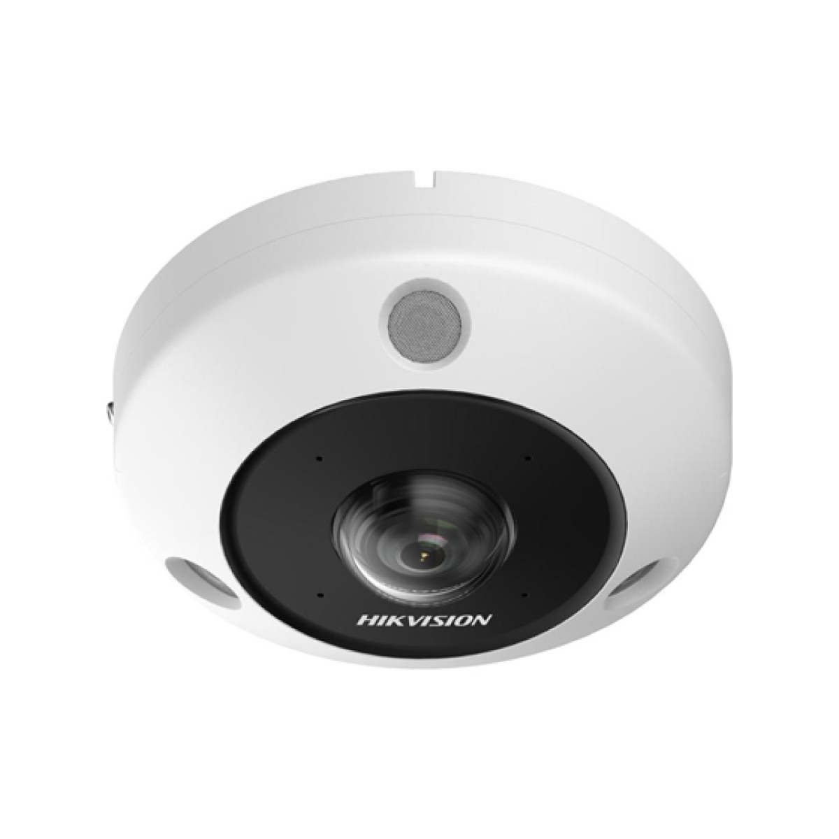 CAMARA DE VIGILANCIA HIKVISION DEEPINVIEW, IP, FISHEYE, 6 MP,  MICROFONO Y ALTAVOZ INCORPORADOS, MAPA DE CALOR, 180° - 360°, MÚLTIPLES VISTAS, EXTERIOR IP67, IK10