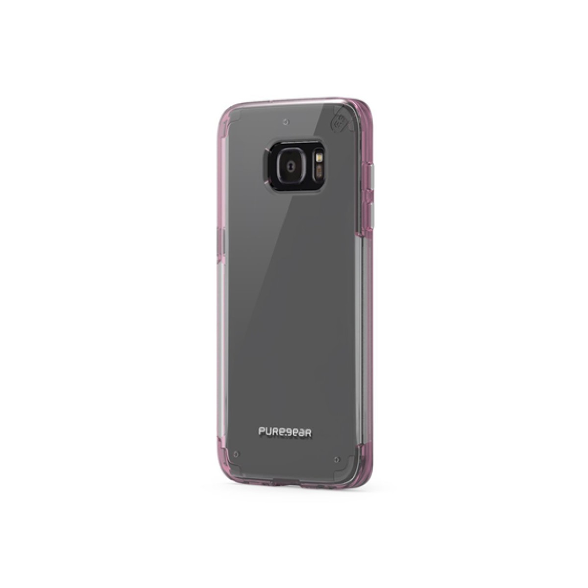 Cover Puregear Samsung Galaxy S7 Edge Transparente Rosado