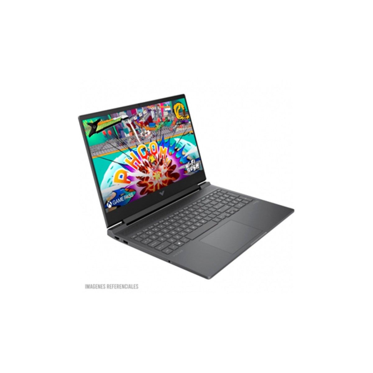 LAPTOP HP VICTUS 15-FB3093DX GAMING 15.6" FHD 144HZ, AMD RYZEN 7 7445HS, 16GB, 512GB SSD M.2, GRAFICOS RTX 4050 6GB DDR6, PUERTOS 2X USB 3.1, 1X HDMI 2.1, 1X GBE LAN, LECTOR DE TARJETA SD, BACKLIT, WIFI 6, BT 5.3, WINDOW 11 INGLES, MICA SILVER