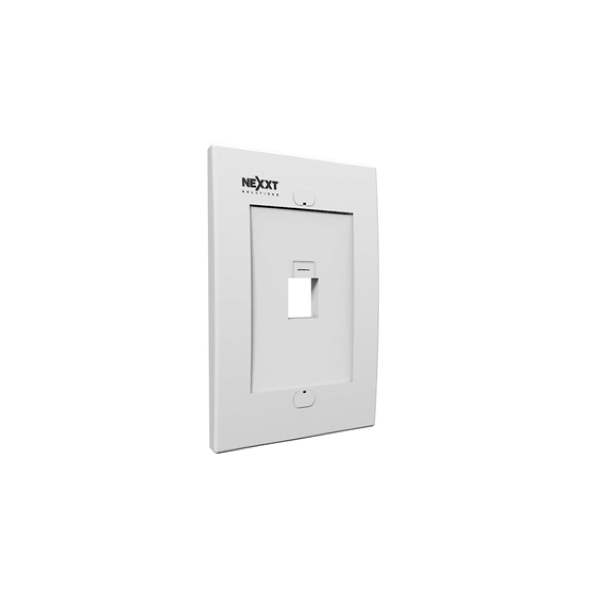 Jack Wall Plate Nexxt 1 Puerto Blanca