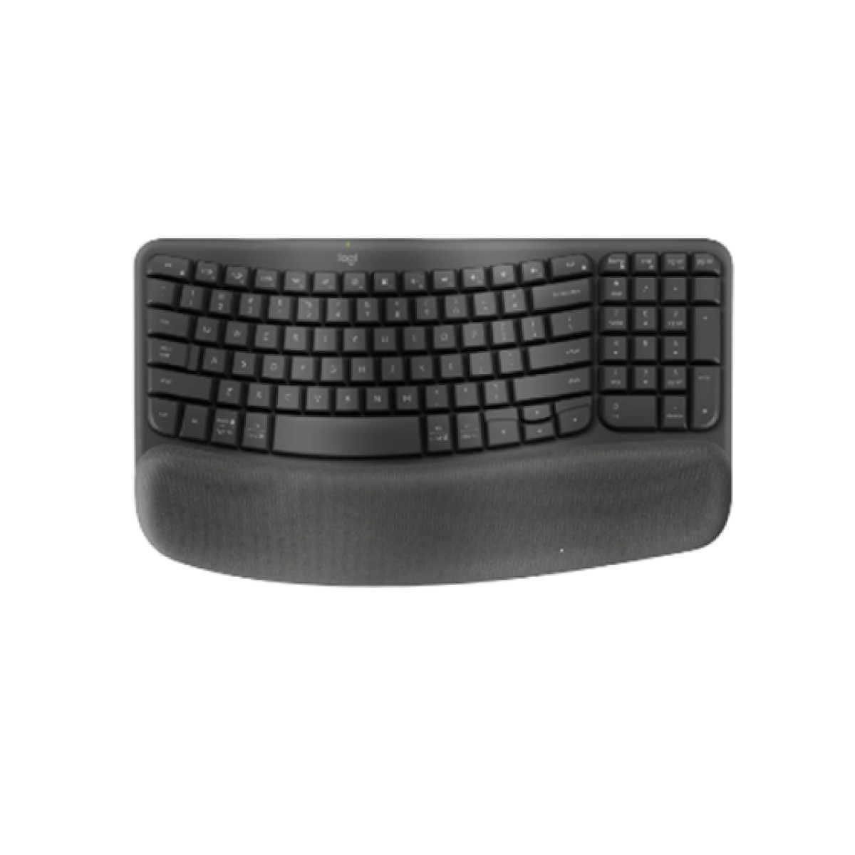 Teclado Logitech Wave Keys Ergonomico USB Wireless 2.4Ghz Multidispositivo