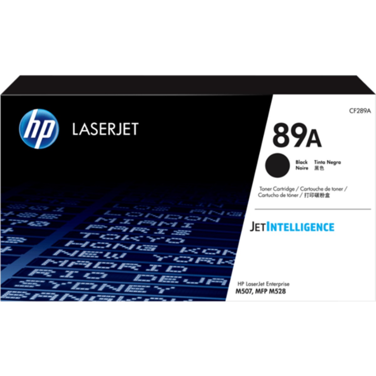 TONER HP 89A - CF289A - NEGRO - 5,000 PAGINAS - PARA IMPRESORA LASERJET M528C, M528Z, M507DN, M507DNG, M507N, M507X, M528DN, M528F, E52645C, E52645DN