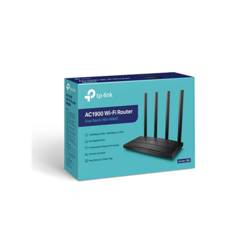 Router Tp-Link Ac1900 Doble Banda Mu-Mimo 3X3 Wi-Fi 5