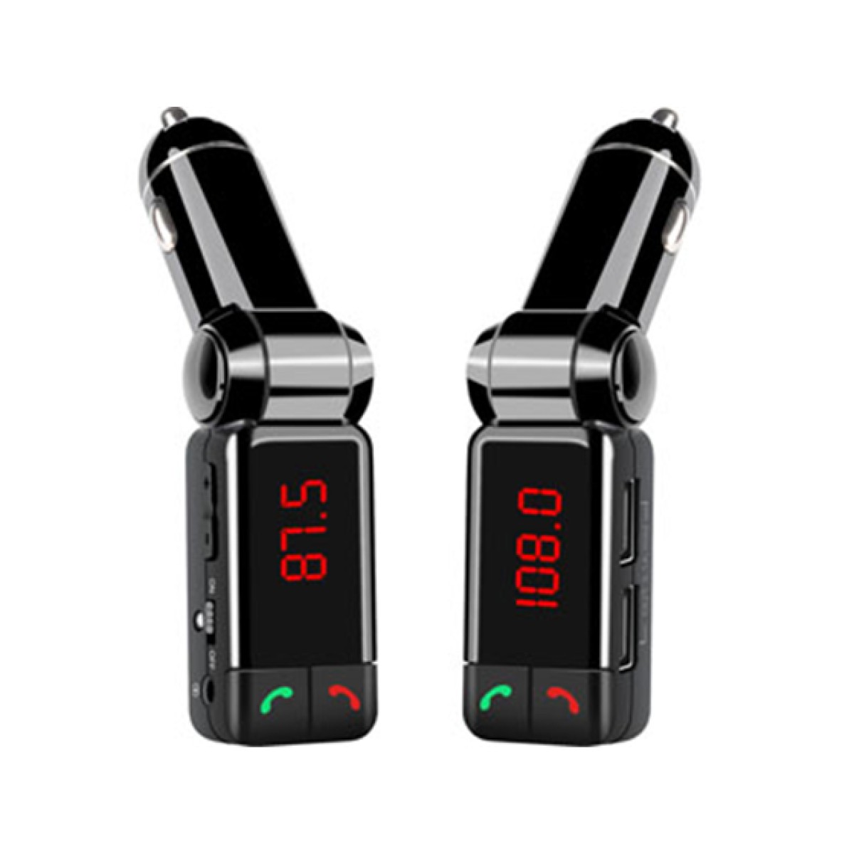 Transmisor Fm Agiler Agi-10529 Bluetooth 2 Puertos USB Control Llamadas