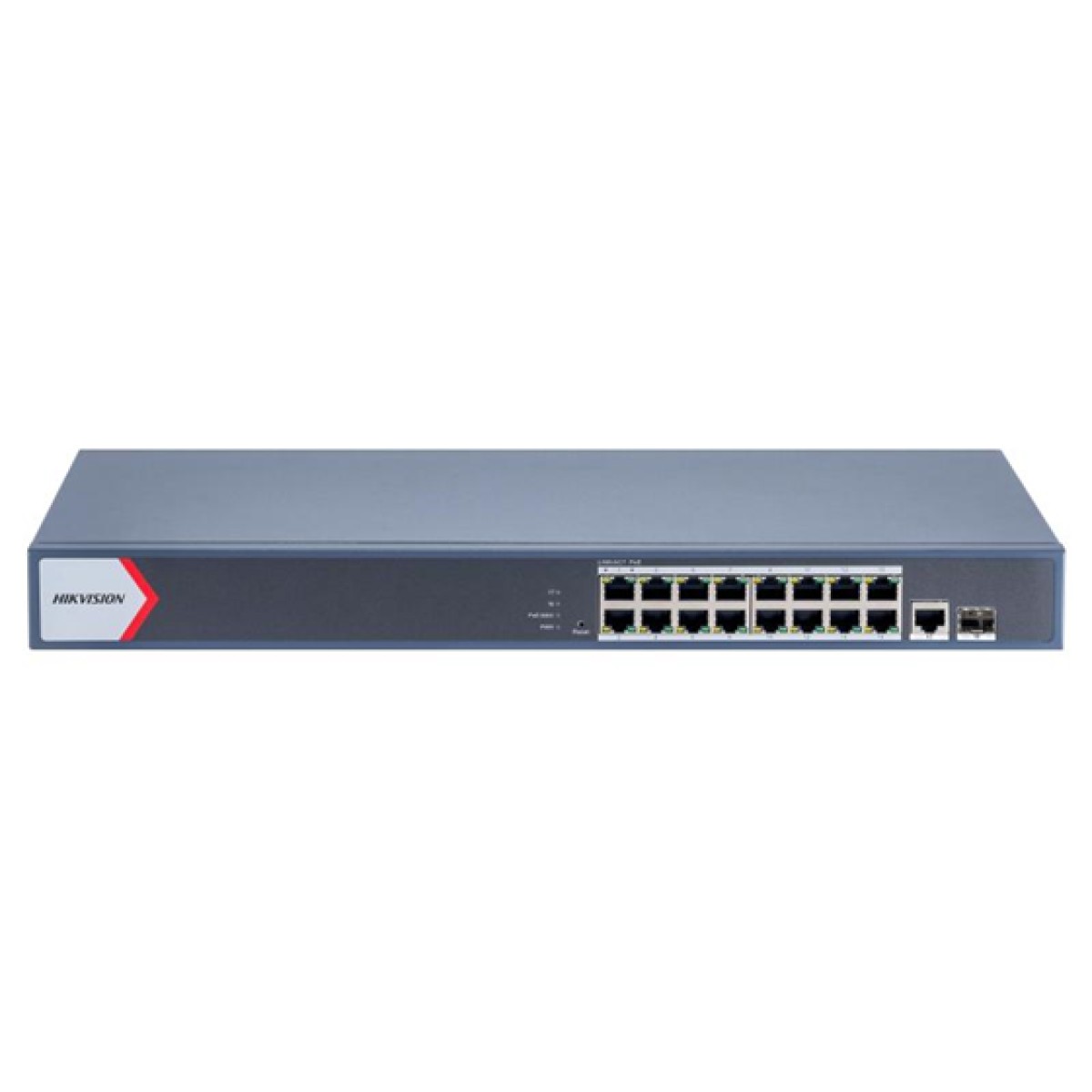 Switch Hikvision 16 Puertos Gigabit Poe 300M Capa 2 Gestion
