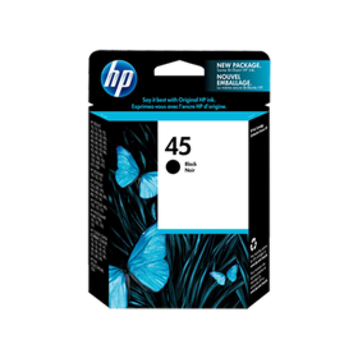 Cartucho Hp 45 - 51645A - Negro - 42Ml