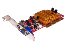 TARJETA DE VIDEO MSI MX4000 64MB, 32BIT, GDDR, 1 VGA + 1 S-VIDEO.