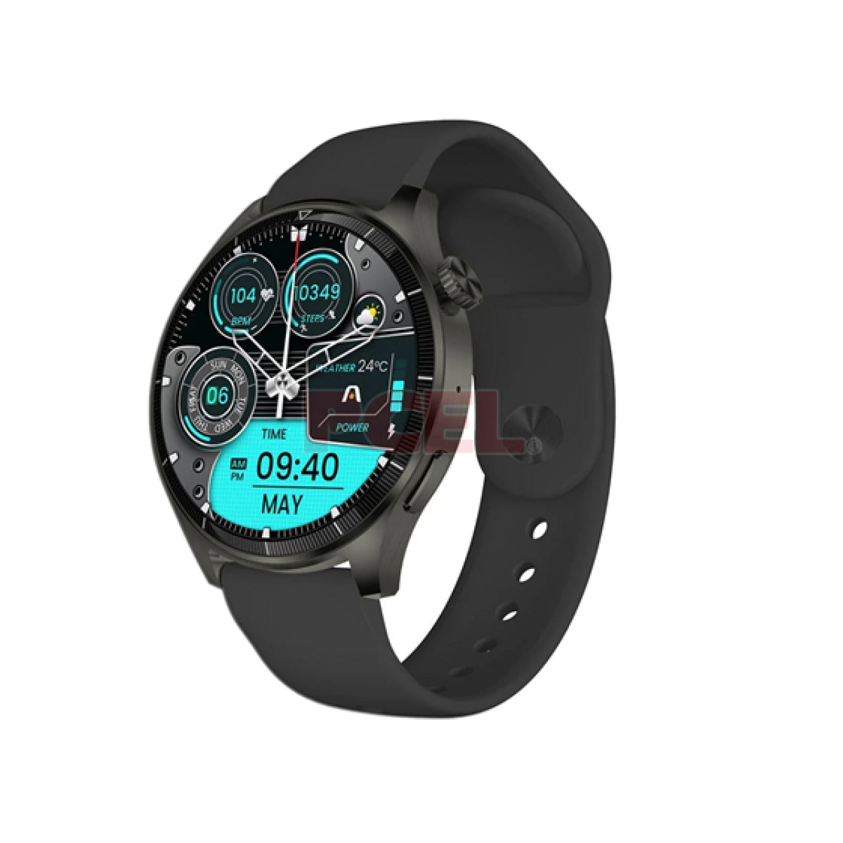 Smartwatch Argom Skeiwatch C61 Caja De Aluminio Negra Pantalla IPS 1,32"