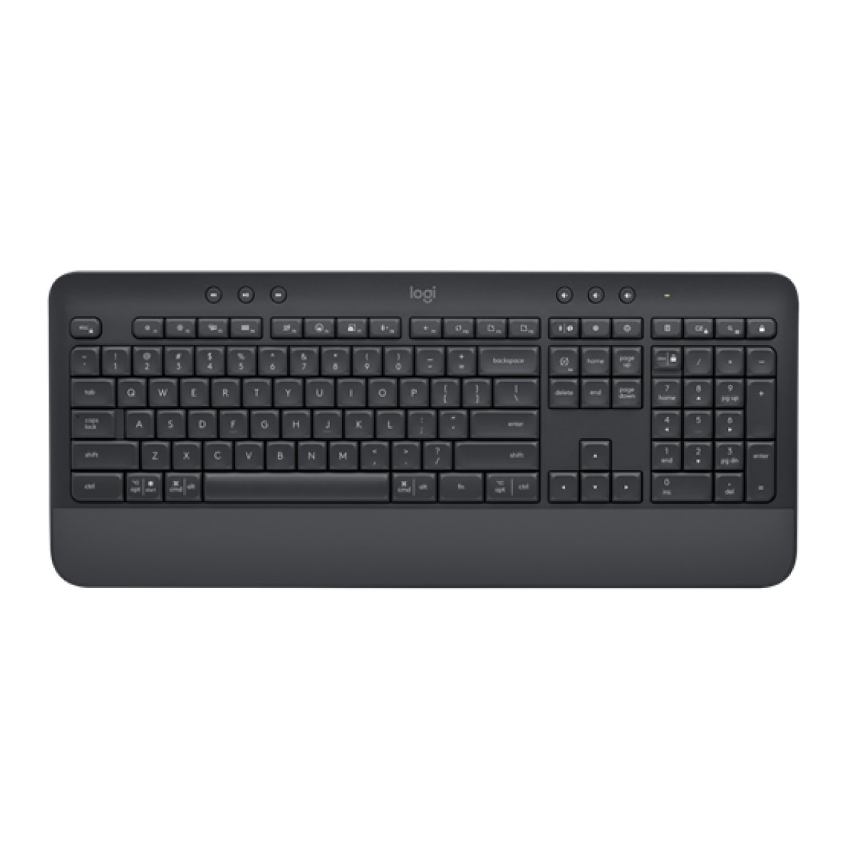 Teclado Logitech K650 Ingles Grafito Wireless Bluetooth 5.1