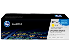 TONER HP 125A - CB542A - AMARILLO - 1,400 PAGINAS - PARA IMPRESORA LASERJET COLOR - CP1215, CP1518IN, CP1515N