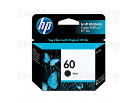 CARTUCHO HP 60 - CC640W - NEGRO - 4ML - HP DESKJET D2530 / D2545 / F2430 / F4224 / F4440 / F4480