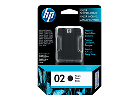 CARTUCHO HP 02 - C8721WL - NEGRO - 10ML - PARA IMPRESORA - PHOTOSMART 8250