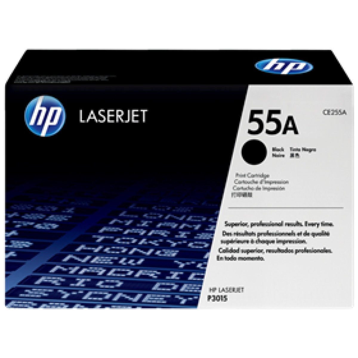 Toner Hp 55A - Ce255A - Negro - 6,000 Paginas - Para Impresora Laserjet P3011 P3015, M521Dn