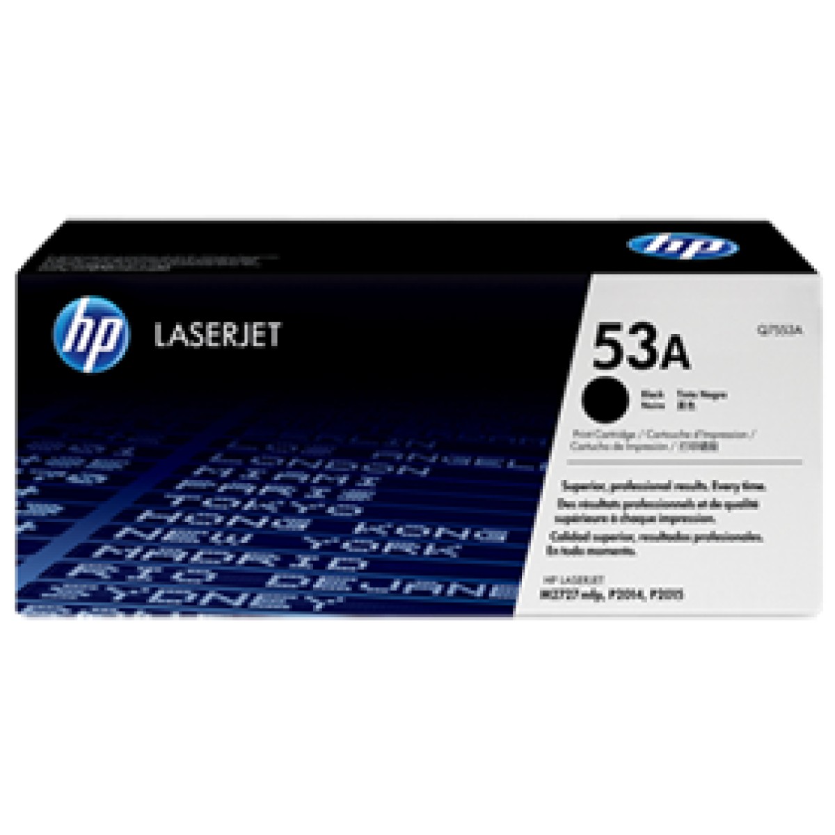 Toner Hp 53A - Q7553A - Negro - 3,000 Paginas - Para Impresora Laserjet - P2015 / 2727Nf