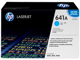 TONER HP 641A - C9721A - CYAN - 8,000 PAGINAS - PARA IMPRESORA LASERJET 4600