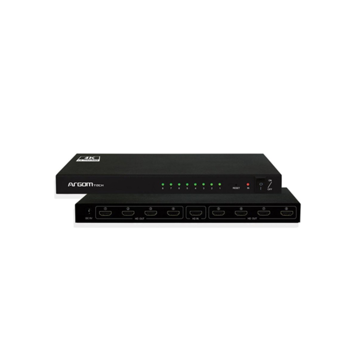 Splitter Argom HDMI 8 Puertos Salida 1 Puerto Entrada 4K 60Hz