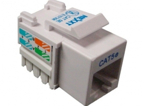 JACK MINI KEYSTONE NEXXT CAT5E GRIS TIPO 110