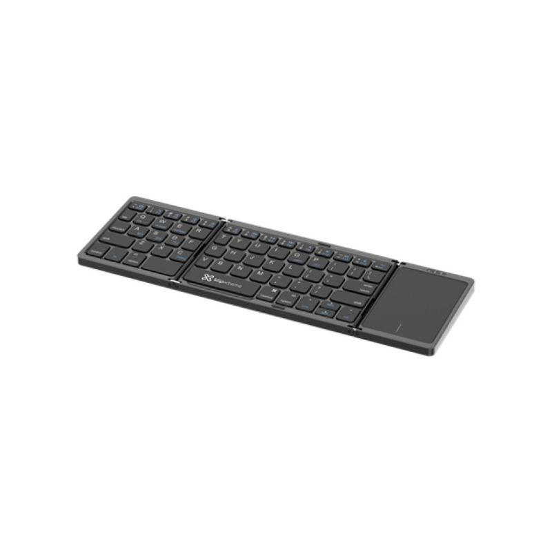 Teclado Plegable Klip Xtreme Flexplit Wireless Touchpad USB-C Bluetooth Español