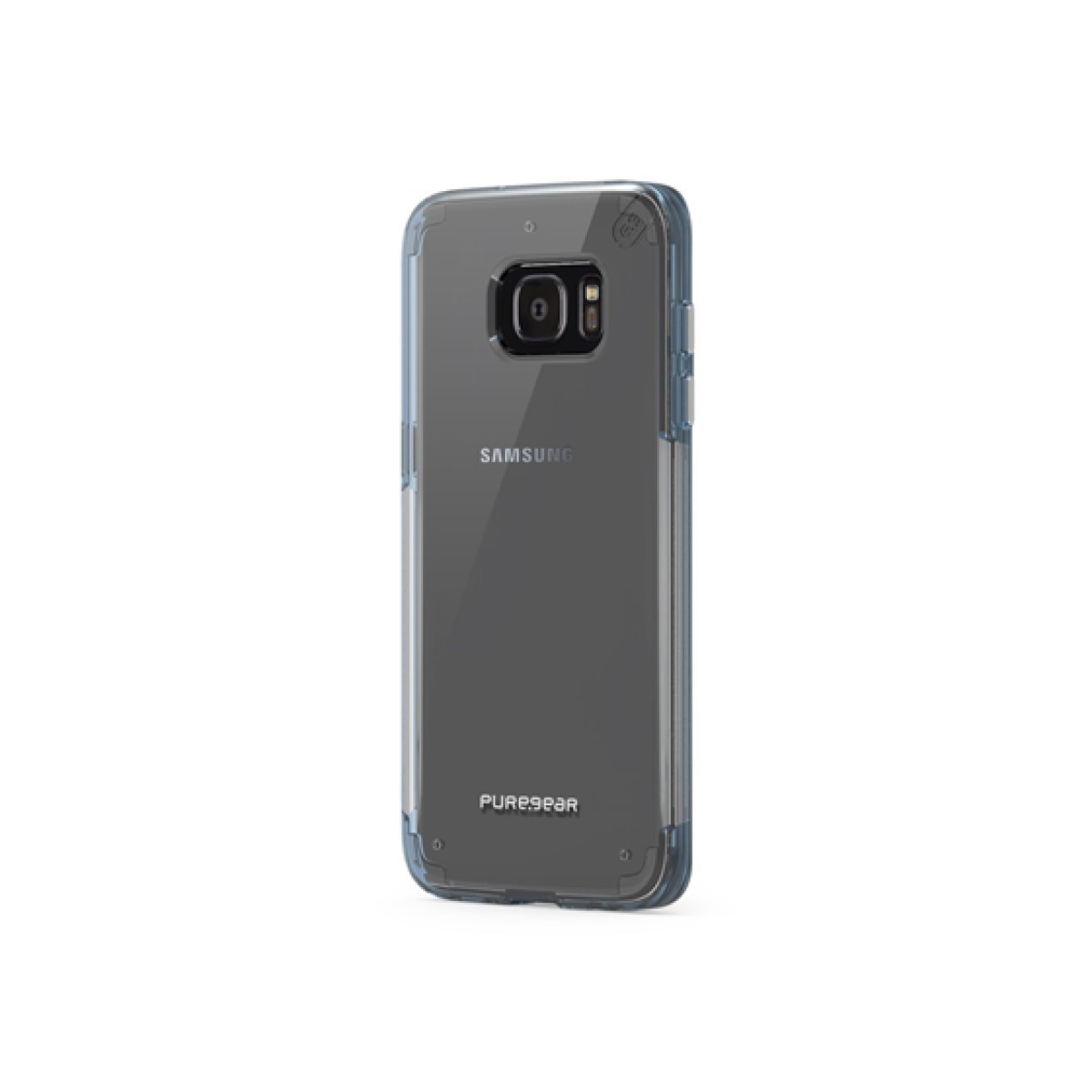 Cover Puregear Samsung Galaxy S7 Edge Transparente Azul