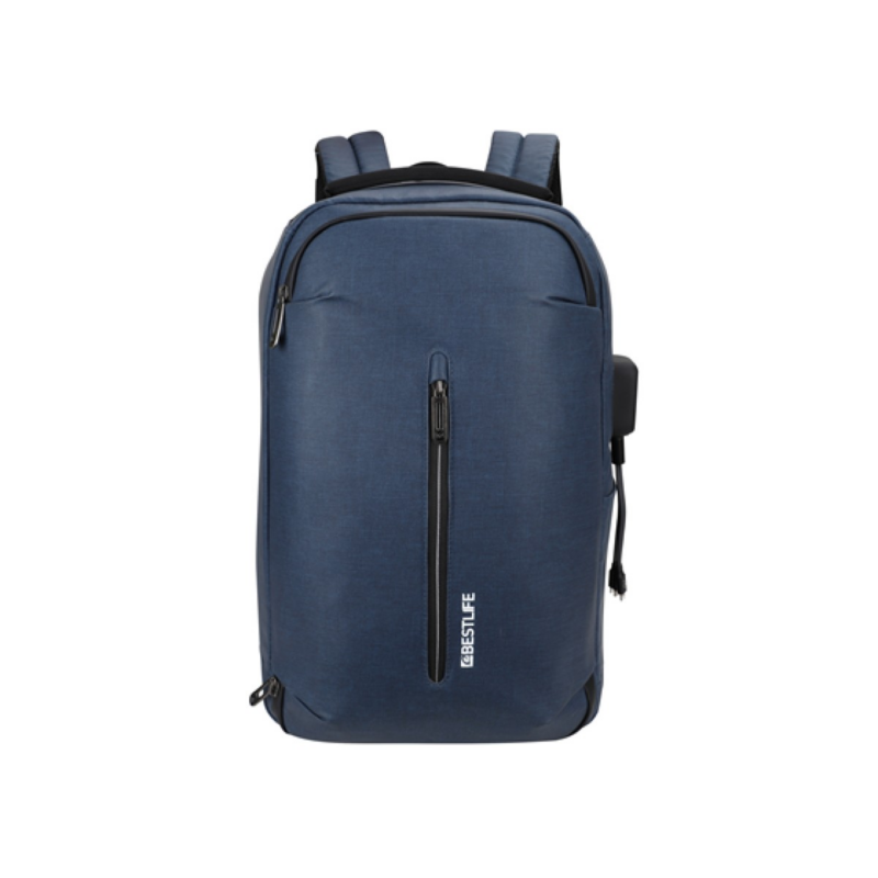 Bulto Para Laptop 15.6" Bestlife Tipo Mochila Impermeable Navy