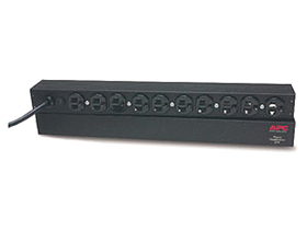 RACK PDU APC PARA CONEXION TIPO REGLETA, BASIC RACK PDU, 10 SALIDAS, ENTRADA: 100V, 120V , TIPO DE ENCHUFE: NEMA 5-15P , LONGITUD DEL CABLE: 12 PIES ( 3.66 METROS  ) , SALIDA: 120V , CONEXIONES DE SALIDA: NEMA 5-15R, (AP9562)