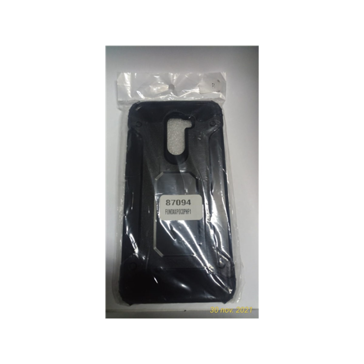 Cover Xiaomi Pocophone F1 Hard Case Negro Goma