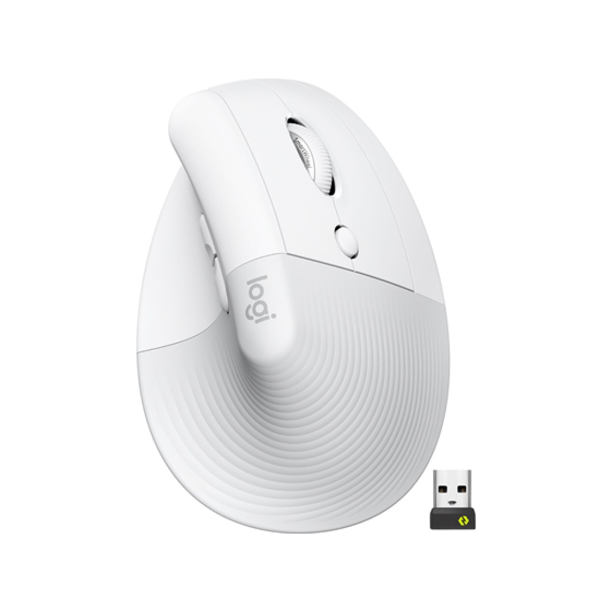 Mouse Logitech Lift Vertical Ergonomico Inalambrico Blanco 400-4000 Dpi