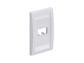 JACK WALL PLATE PANDUIT 2 SALIDA, BEIGE (CFPE2IWY)