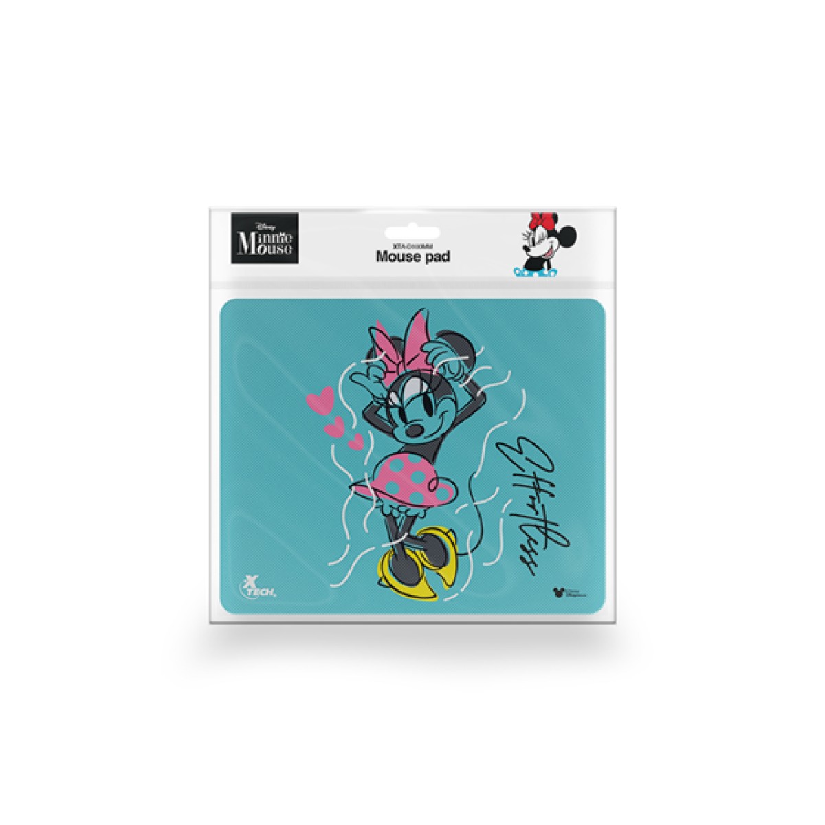 Mouse Pad Xtech Disney Minnie Mouse Tela 22X18X0.2cm