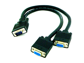 CABLE AGILER SPLITTER VGA PARA 2MONITORES EN UN EQUIPO (AGI-1146)
