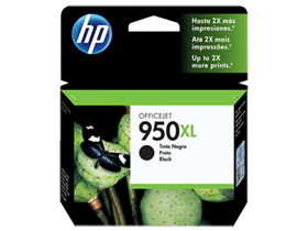 CARTUCHO HP 950XL - CN045AL - NEGRO - ALTO RENDIMIENTO - 53ML - PARA IMPRESORA OFFICEJET PRO 251DW / 276DW / 8100 / 8600 / 8600 / 8610 / 8620