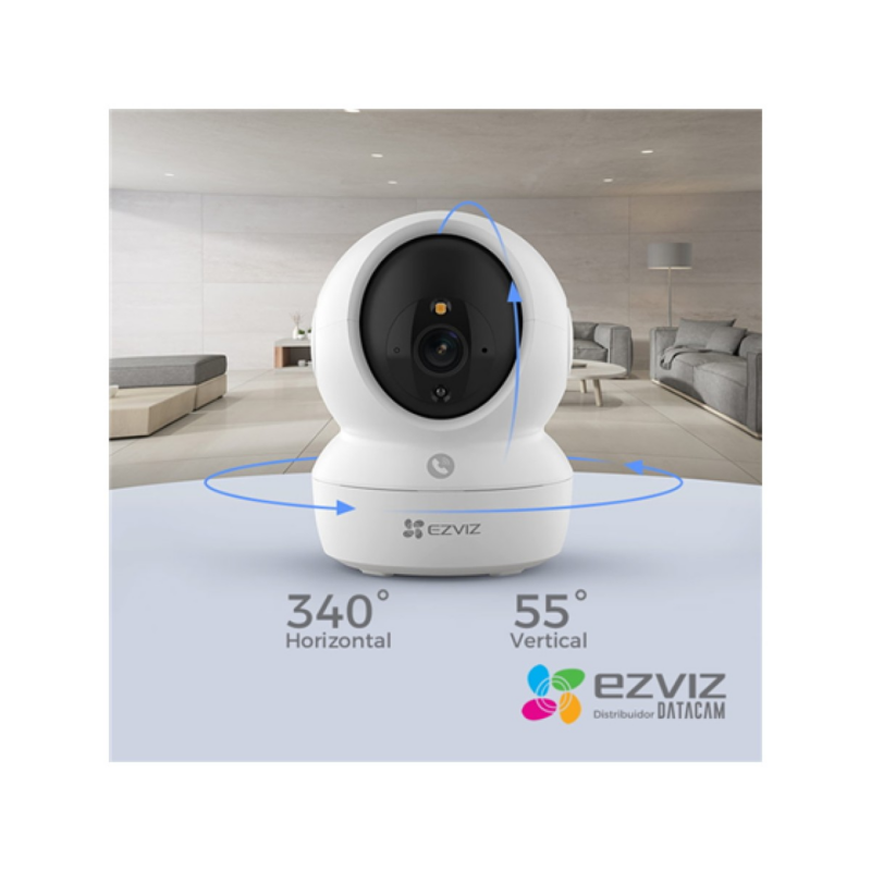 Camara Interior Ezviz H6C Pro 3K WiFi 2.4Ghz Detector Movimiento