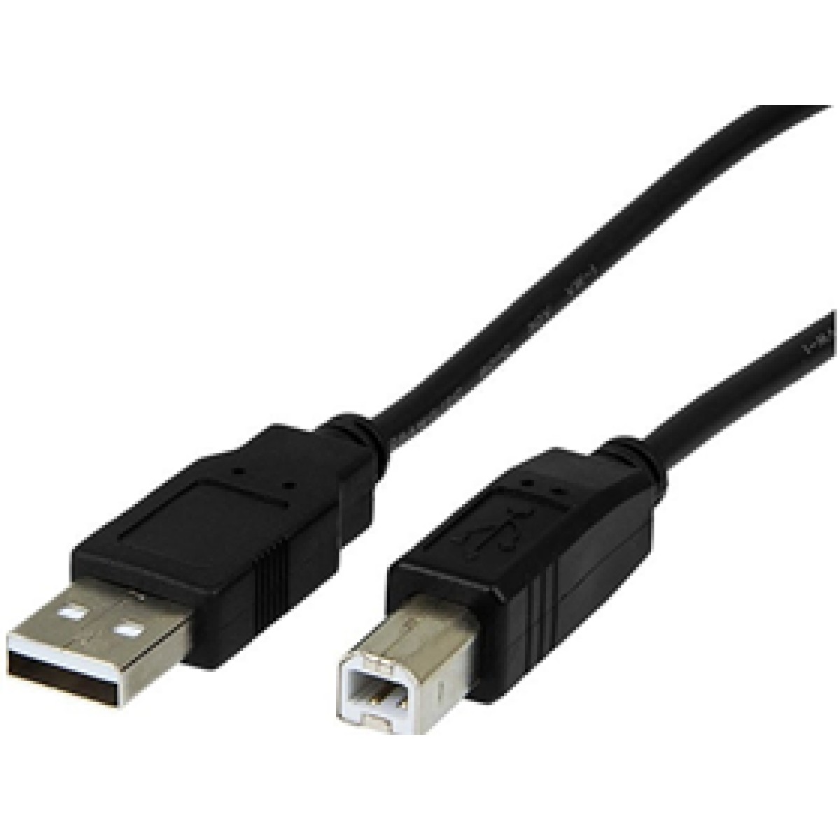CABLE USB A/B ARGOM, 6 PIES, NEGRO. PARA IMPRESORA.