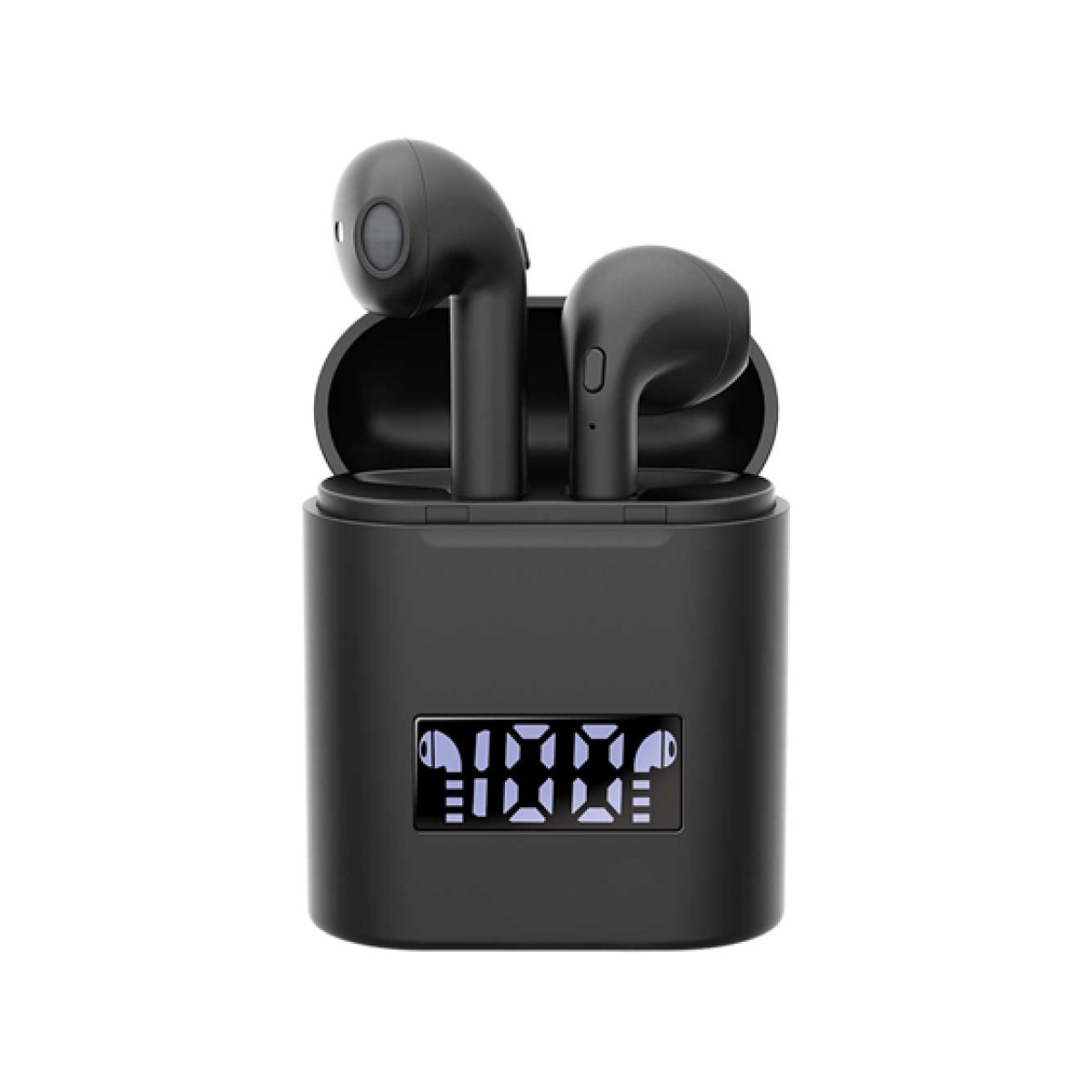 Audifono Coby Earpods Bluetooth Pantalla Indicador De Bateria