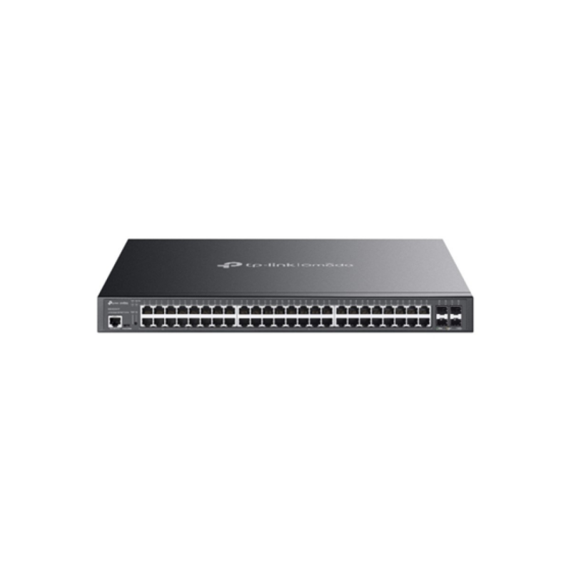 Switch Tp-Link Omada L2+ 48 Puertos Gigabit 4 Sfp+ 10G 40 Poe+ 8 Poe++ 750W