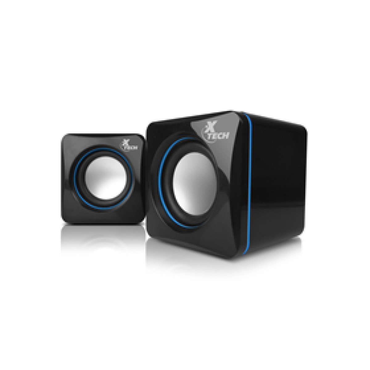 BOCINAS 2.0, USB, XTECH XTS-110 NEGRO (MM221XTK08)