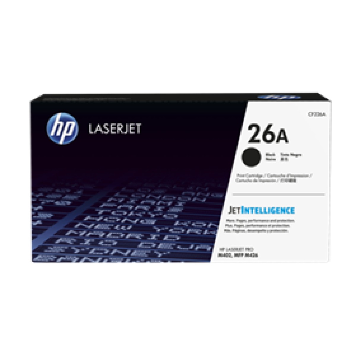 Toner Hp 26A - Cf226A - Negro - 3,100 Paginas - Para Impresora Laserjet M402/M426.