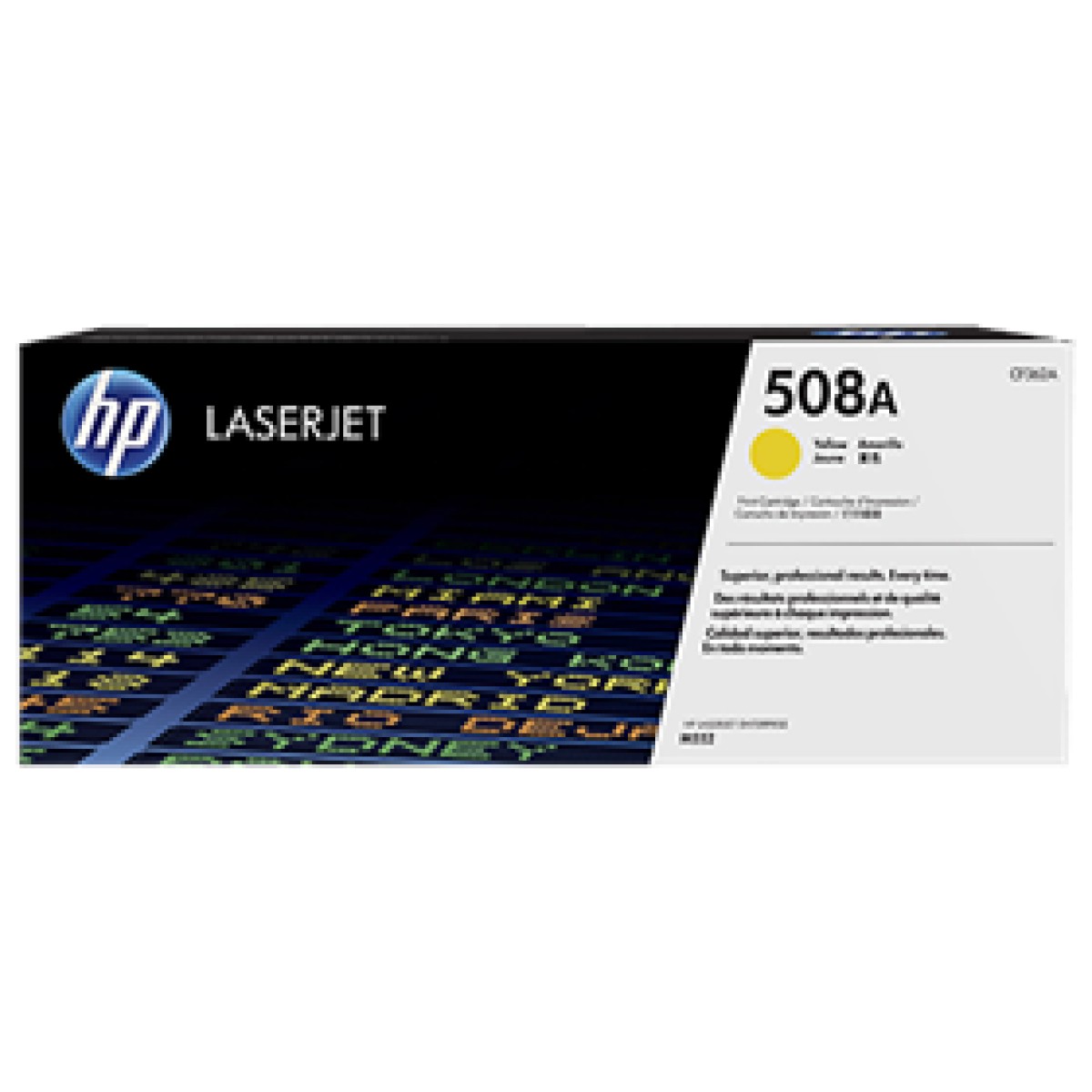 Toner Hp 508A - Cf362A - Amarillo - 5,000 Paginas - Para Impresora Laserjet M552/M553/M577