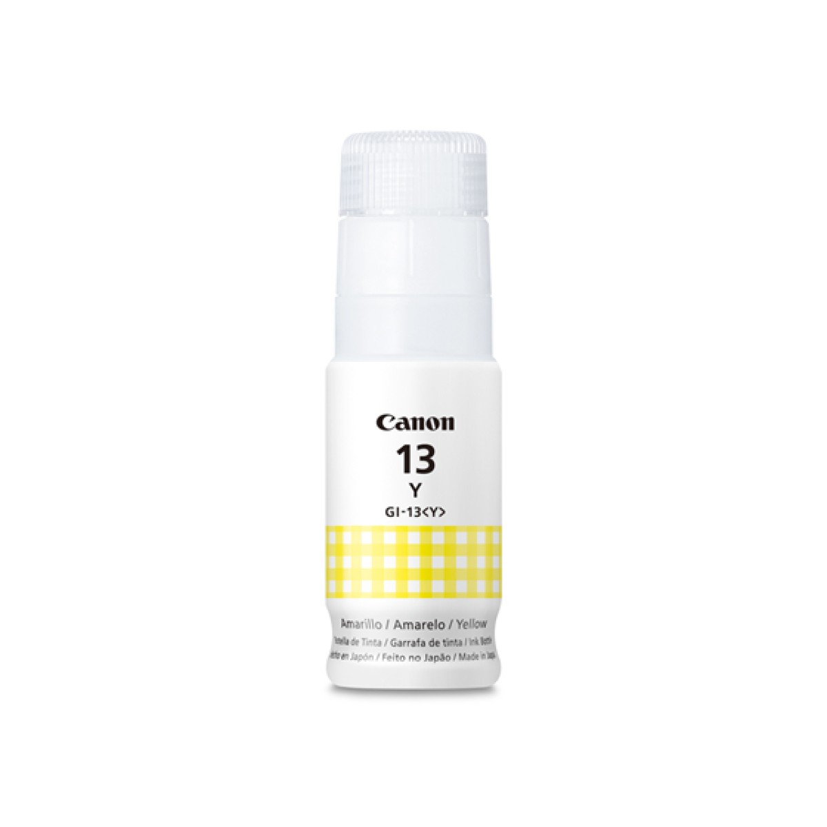 Botella De Tinta Canon Gi-13 Amarillo 70Ml Inyección Para Pixma G510 G610