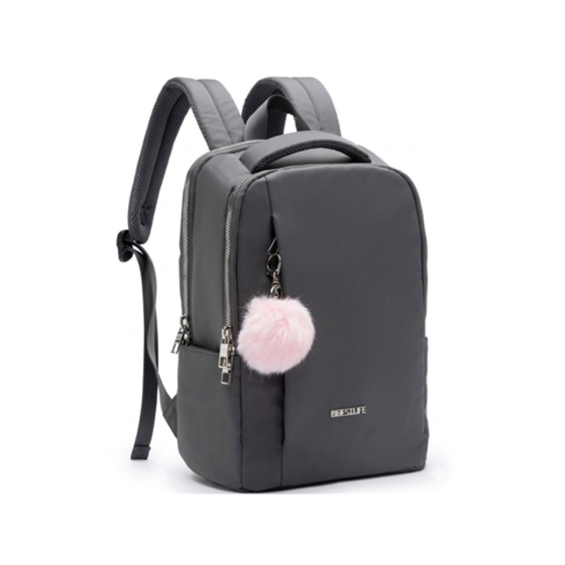 Bulto Para Laptop 14.1" Bestlife Bb-3928G-14.1 Gris Tipo Mochila