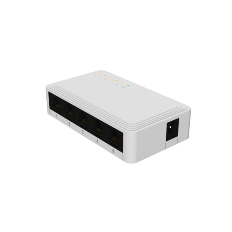 Switch Nexxt Essential 5 Puertos Gigabit Escritorio 110/220V