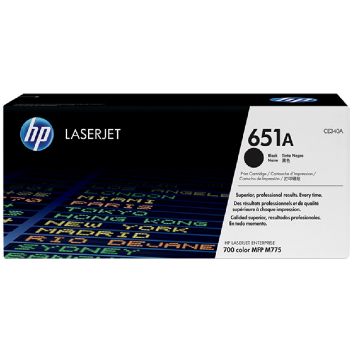 Toner Hp 651A Ce340A Negro 13500 Paginas Color Laserjet
