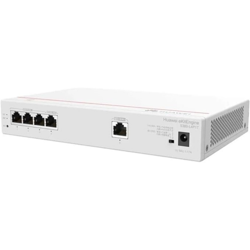 Router Huawei S380-L4P1T 4 Puertos Poe 50W 1GBps 32 Ap Gestionables