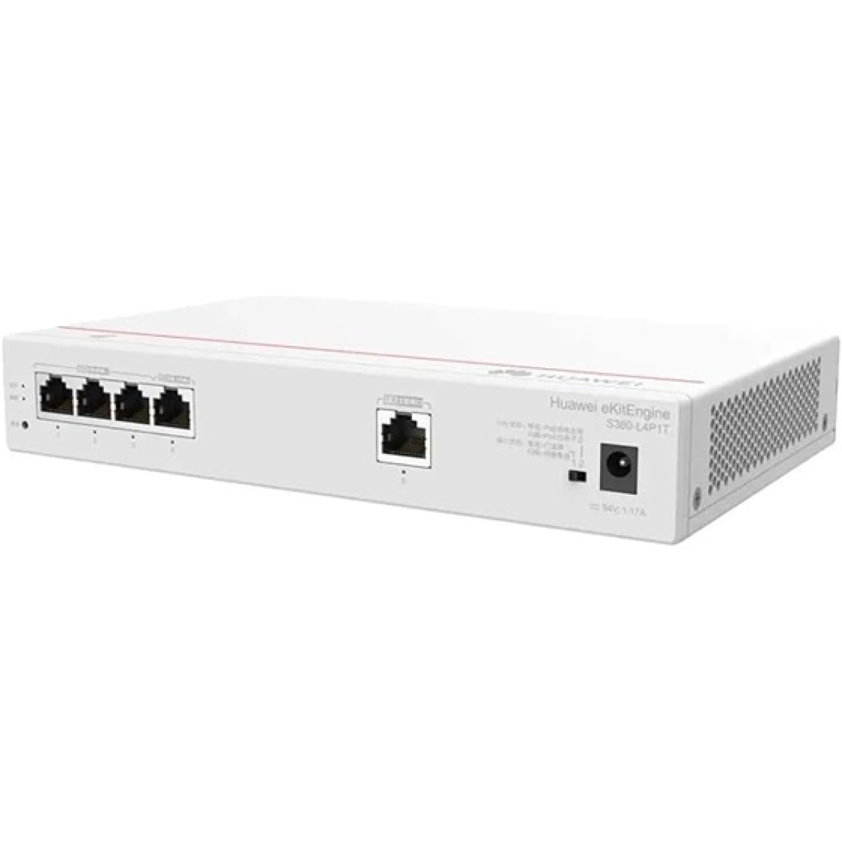 Router Huawei S380-L4P1T 4 Puertos Poe 50W 1GBps 32 Ap Gestionables