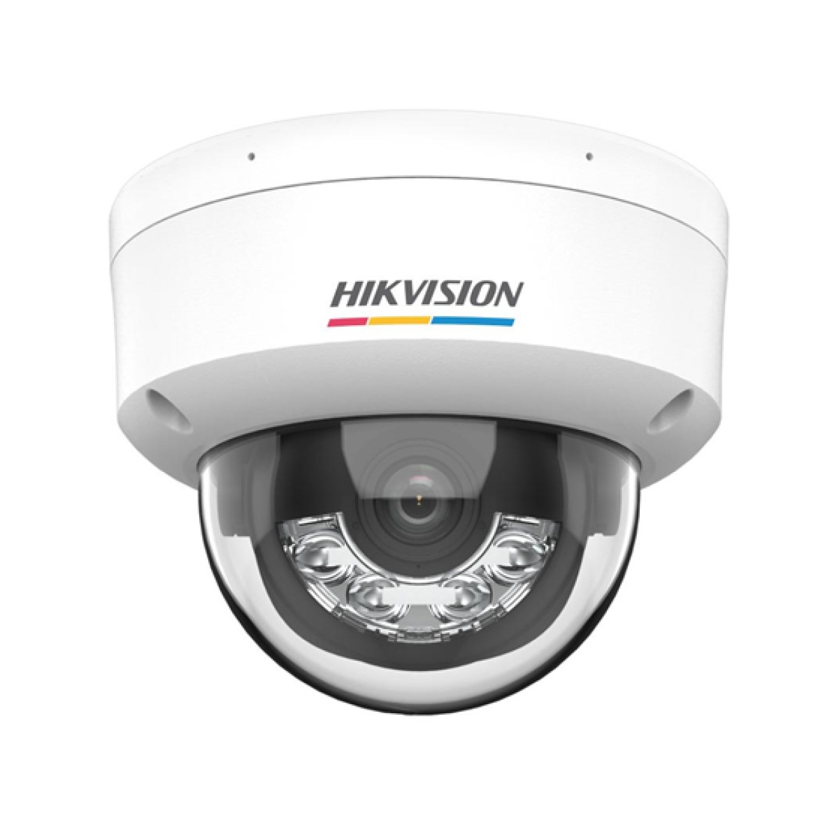 CAMARA DE VIGILANCIA HIKVISION COLORVU SMART HYBRID, IP, DOMO, 2MP (1920 × 1080), IP67, CON MICROFONO