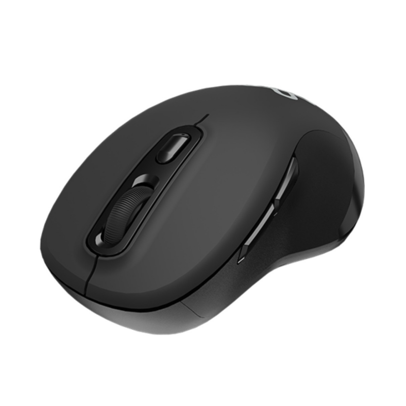 Mouse Wireless Klipx Biglider Ergonomico 7 Botones 2.4 Ghz