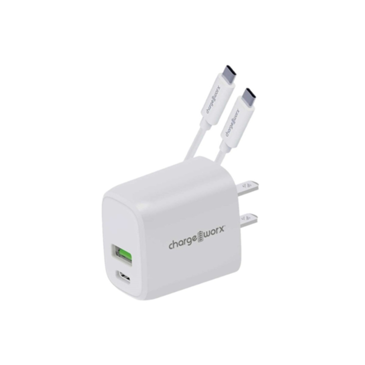Cargador De Pared Chargeworx Cx3012Wh Entrada USB-C 20W