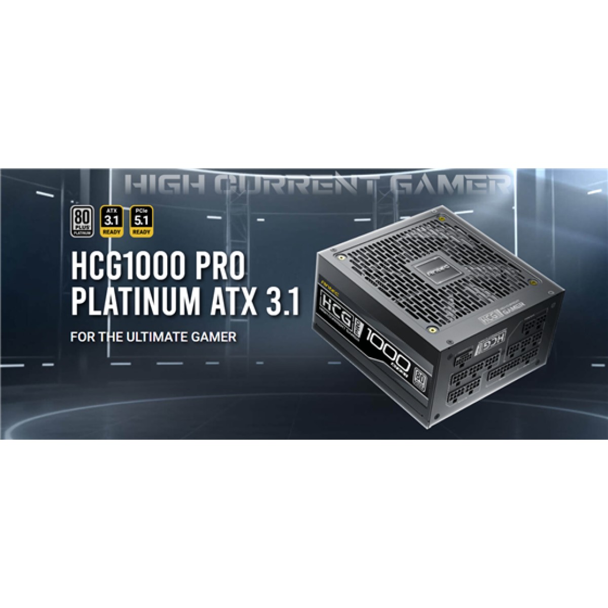 Fuente De Poder 1000W Antec Hcg1000 Pro Platinum 80 Plus Platinum
