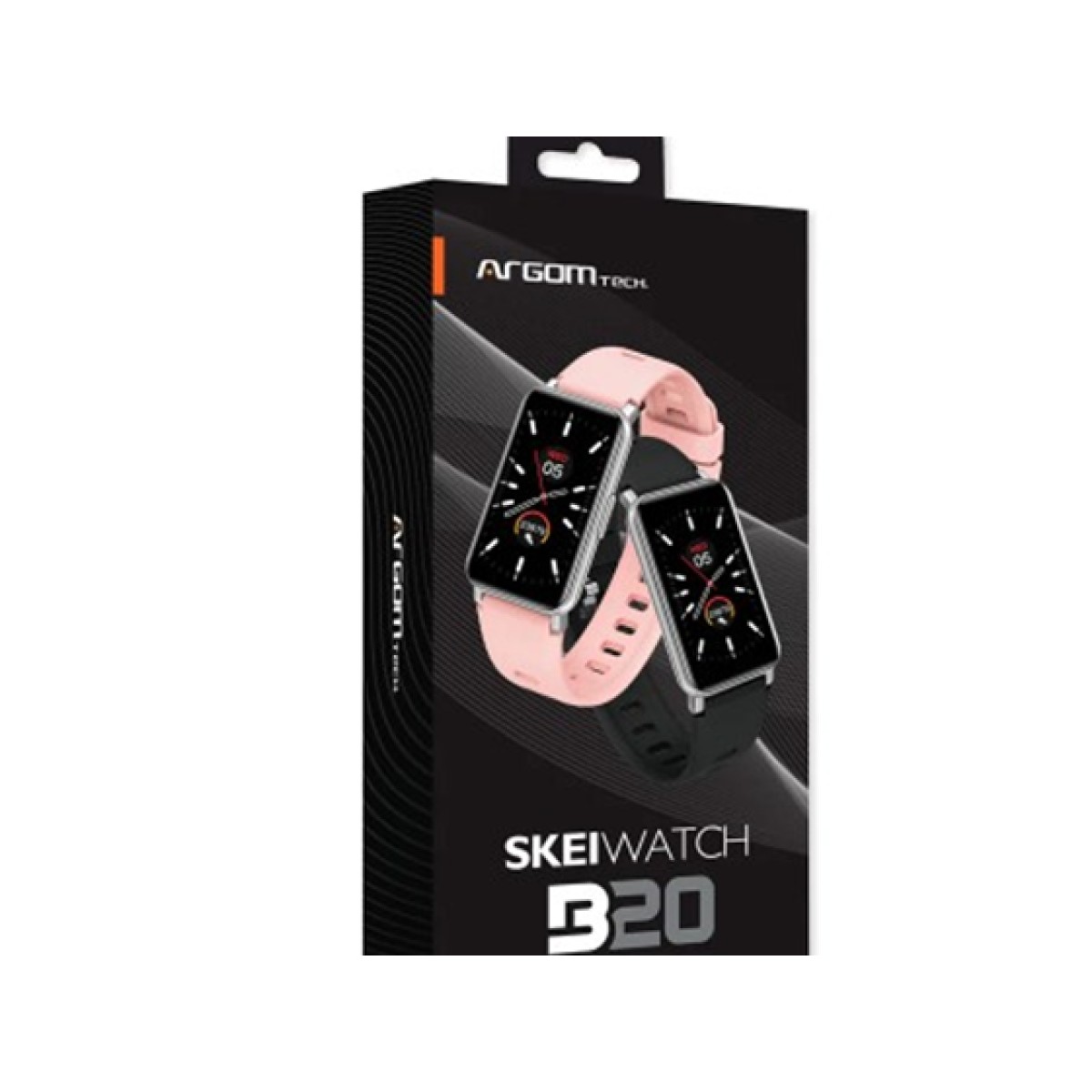 Smartwatch Argom Skeiwatch B20 Caja Aluminio Plateada Pantalla Hd 1,45"