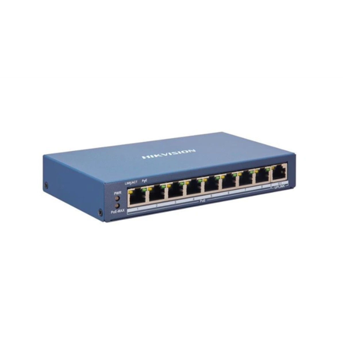 Switch Hikvision 8 Puertos Monitoreable Poe+ Hik-Partner Pro